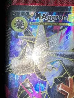 Pokemon TCG M Aggron EX (154 Full Art) #154/160 XY - Primal Clash - Image 2