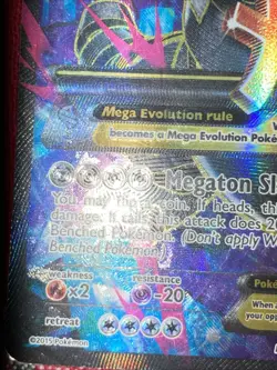 Pokemon TCG M Aggron EX (154 Full Art) #154/160 XY - Primal Clash - Image 4