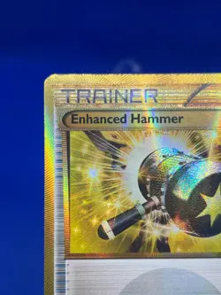 Pokemon XY Primal Clash Enhanced Hammer 162/160 Gold Secret Rare DMG/Creased - Image 3