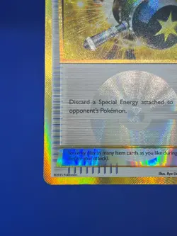 Pokemon XY Primal Clash Enhanced Hammer 162/160 Gold Secret Rare DMG/Creased - Image 4