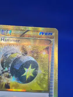 Pokemon XY Primal Clash Enhanced Hammer 162/160 Gold Secret Rare DMG/Creased - Image 5