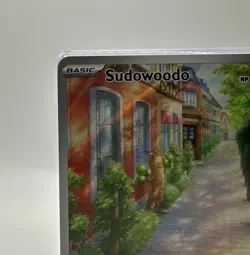 Pokemon Sudowoodo Illustration Rare Holo 219/193 Sv02: Paldea Evolved - Image 2