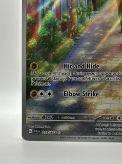 Pokemon Sudowoodo Illustration Rare Holo 219/193 Sv02: Paldea Evolved - Image 5