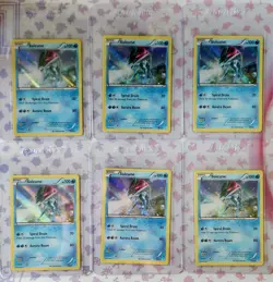 6x Suicune Holo #30 Pokemon NM/M Pikachu Libre & Suicune Trainer Kit - Image 1