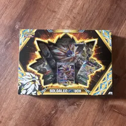 Pokemon Solgaleo GX Box - Sun & Moon 4 Sealed Packs Jumbo Promo Brand New Sealed - Image 1