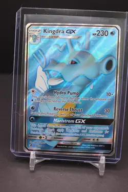 Kingdra GX 66/70 Full Art Holo Rare Pokemon Dragon Majesty - Image 1
