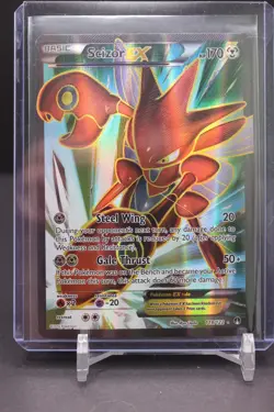 Scizor ex 119/122 Full Art Holo Pokemon Breakpoint - Image 1