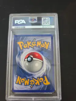 Pokemon Game Alakazam Holo Shadowless VG-EX Graded Card PSA 4 - Image 2