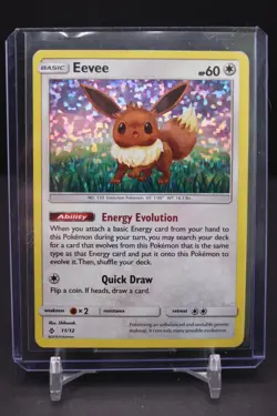 Eevee 11/12 Holo McDonald's Promo 2018 Pokemon - Image 1