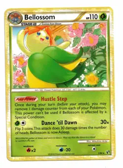 Pokemon Card: Bellossom 1/90 HGSS Undaunted Set Rare! NM - Image 1