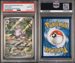 Nidoking 174/165 PSA 10 Scarlet & Violet 151 English Pokemon Slab - Image 3