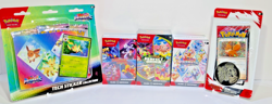 Pokemon TCG Lot: 3 Booster Bundle, Destined Rival & Prismatic Evolutions Blister - Image 1