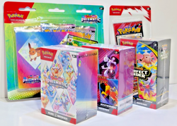 Pokemon TCG Lot: 3 Booster Bundle, Destined Rival & Prismatic Evolutions Blister - Image 4