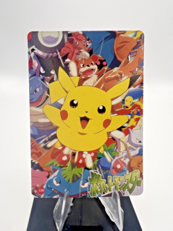 Pokemon Vintage Pocket Monsters Vending HOLO Prism Sticker 1999 Nintendo Japan - Image 2