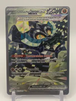 Pokemon TCG Cornerstone Mask Ogerpon ex Special Illustration Rare SIR 215/167 - Image 1