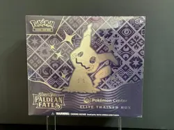 Pokemon Paldean Fates Pokemon Center Elite Trainer Box Sealed - PC ETB - Image 1