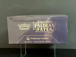 Pokemon Paldean Fates Pokemon Center Elite Trainer Box Sealed - PC ETB - Image 4