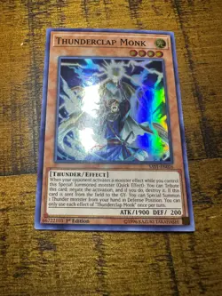 Thunderclap Monk SAST-EN026 1st Edition Super Rare LP + BONUS - Image 1