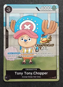 Tony Tony Chopper CS 25-26 Event Pack P-065 One Piece Promo Championship Tcg - Image 1