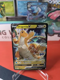 Dragonite V - SWSH235 - Pokemon Sword & Shield Promo Ultra Rare Holo Card NM - Image 1