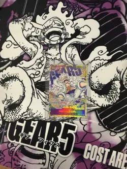 One Piece TCG OP05-119 Monkey D. Luffy Gear 5 Parallel SEC Alt Art English - Image 3