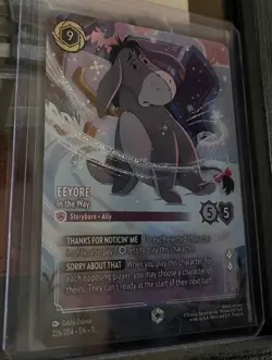 Disney Lorcana - Winterspell: Eeyore - In the Way (Enchanted) 226/204 - Image 2