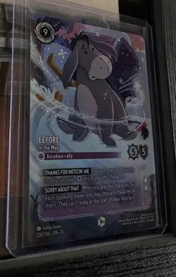 Disney Lorcana - Winterspell: Eeyore - In the Way (Enchanted) 226/204 - Image 3