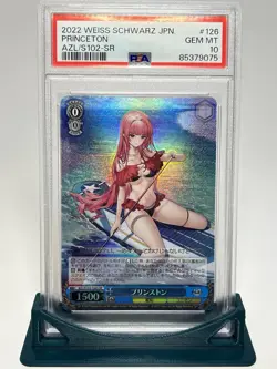 Weiss Schwarz Princeton Azur Lane AZL/S102-SR #126 Holo PSA 10 - Image 1