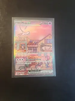Mew ex SVP 053 Pokemon TCG Scarlet Violet 151 Black Star Promo Full Art Card - Image 3