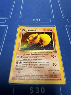 Pokemon TCG Flareon Jungle 3/64 Holo Unlimited Holo Rare - Image 2