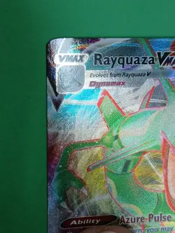 Pokemon Sword & Shield Crown Zenith Rayquaza VMAX 101/159 Ultra Rare - Image 3