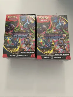 Pokemon TCG Phantasmal Flames Booster Bundles, set of 2 bundles, NEW & SEALED - Image 1