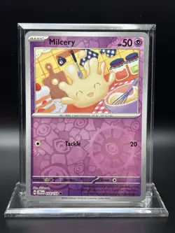 2025 Pokemon Journey Together - Milcery Reverse Holo No. 74/159 - Image 1