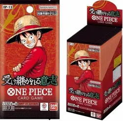 ONE PIECE Card Game OP-13 Inherited Wills SEALED Box japanese with promo card - Image 2