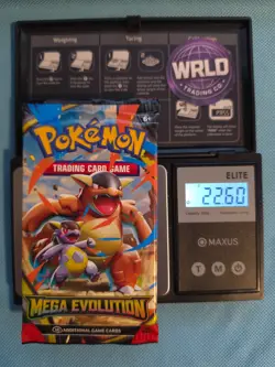 (HEAVY)🔥 22.60g Pokemon TCG Mega Evolution Booster Pack Factory Sealed✅ - Image 1
