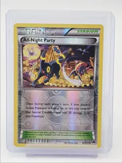 ALL-NIGHT PARTY 2016 POKEMON XY BREAKPOINT REVERSE HOLO 96/122 Q1048 - Image 1