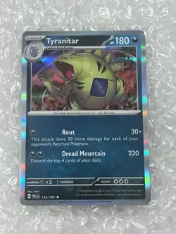 Pokemon Paldea Evolved 135/193 Tyranitar Holo NM/M - Image 1