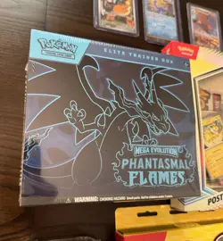 Phantasmal Flames ETB Prismatic Poster Destined Rivals Tins x2 Pokemon Day Box ! - Image 2