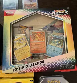 Phantasmal Flames ETB Prismatic Poster Destined Rivals Tins x2 Pokemon Day Box ! - Image 3