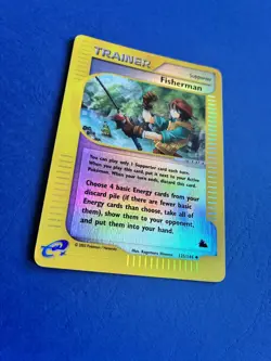 Pokemon Fisherman 125/144 HOLO Trainer Card - Image 4