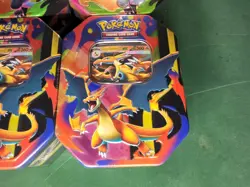 (4) Pokemon TCG Mega Charizard X EX Tin Lot X4 FACTORY SEALED Brand New - Image 3