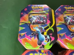 (4) Pokemon TCG Mega Charizard X EX Tin Lot X4 FACTORY SEALED Brand New - Image 5