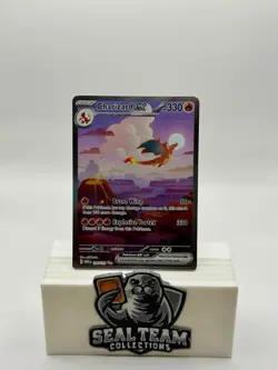 Pokemon Charizard Ex 199/165 Scarlet & Violet 151 *SEE DESCRIPTION* - Image 1