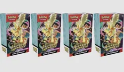Pokemon TCG Mega Evolution Ascended Heroes Booster Bundle x4 | PRESALE - Image 1