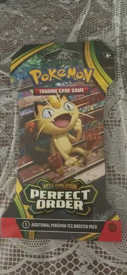 Pokemon TCG Mega Evolution Perfect Order Booster Packs - Image 3