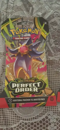 Pokemon TCG Mega Evolution Perfect Order Booster Packs - Image 4