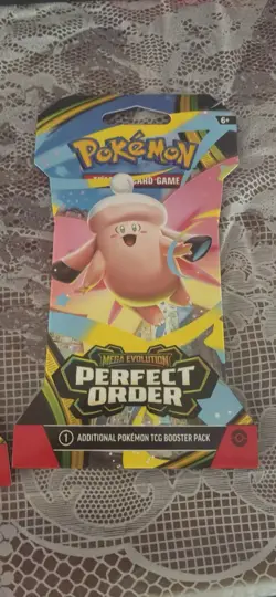Pokemon TCG Mega Evolution Perfect Order Booster Packs - Image 5