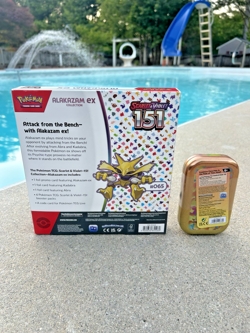 Pokemon Scarlet & Violet-151 Alakazam ex Collection Box Mini Tin Bangin Bundle🔥 - Image 2