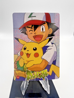 Pokemon Vintage Pocket Monsters Vending HOLO Prism Sticker 1999 Nintendo Japan - Image 2