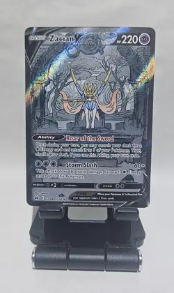 Pokemon ZACIAN V FULL ART Crown Zenith GG48/GG70 Ultra Rare NEAR MINT - Image 4